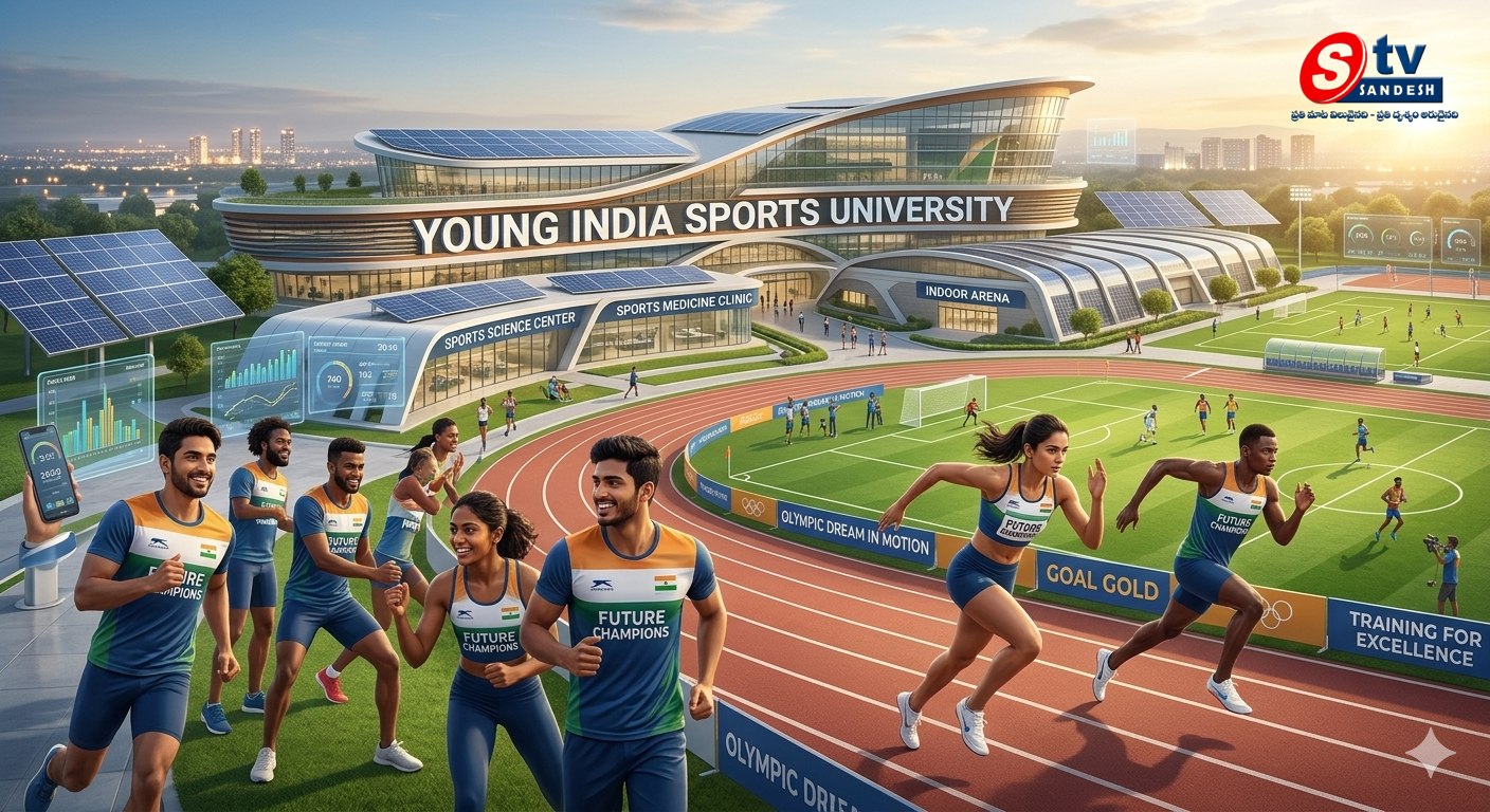 ఒలింపిక్ పతకాలే లక్ష్యం: 'యంగ్ ఇండియా స్పోర్ట్స్ యూనివర్సిటీ'తో తెలంగాణ సరికొత్త రికార్డు!